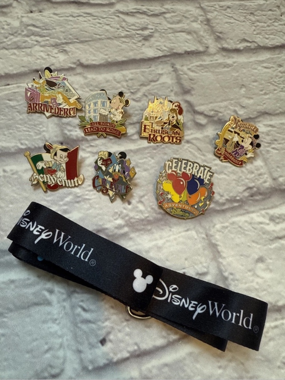 Disney Pins Adventures By Disney pins Viva Italia Italy (7) limited edition
